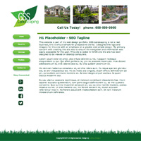 Web Design - GSS Landscaping
